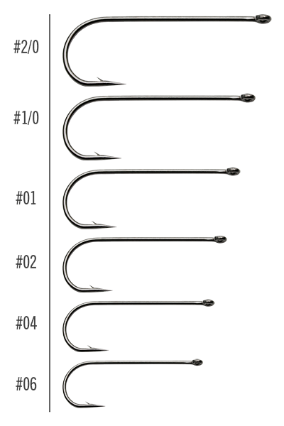 MFC WIDE GAP STREAMER HOOKS STRAIGHT EYE