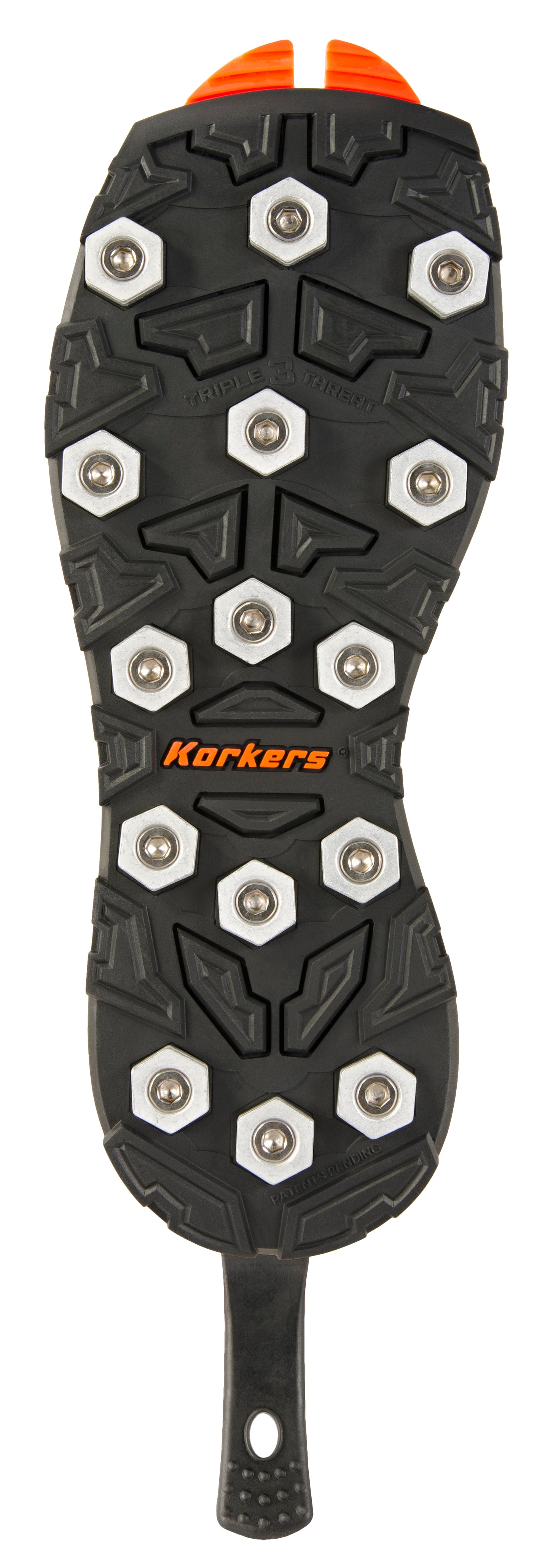 KORKERS TRIPLE THREAT ALUMINUM HEX DISC SOLES