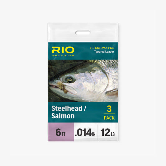 RIO STEELHEAD/SALMON LEADERS 3 PACK