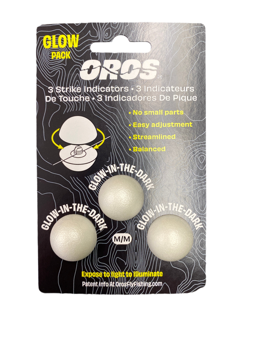 OROS 3 PACK GLOW IN THE DARK MEDIUM
