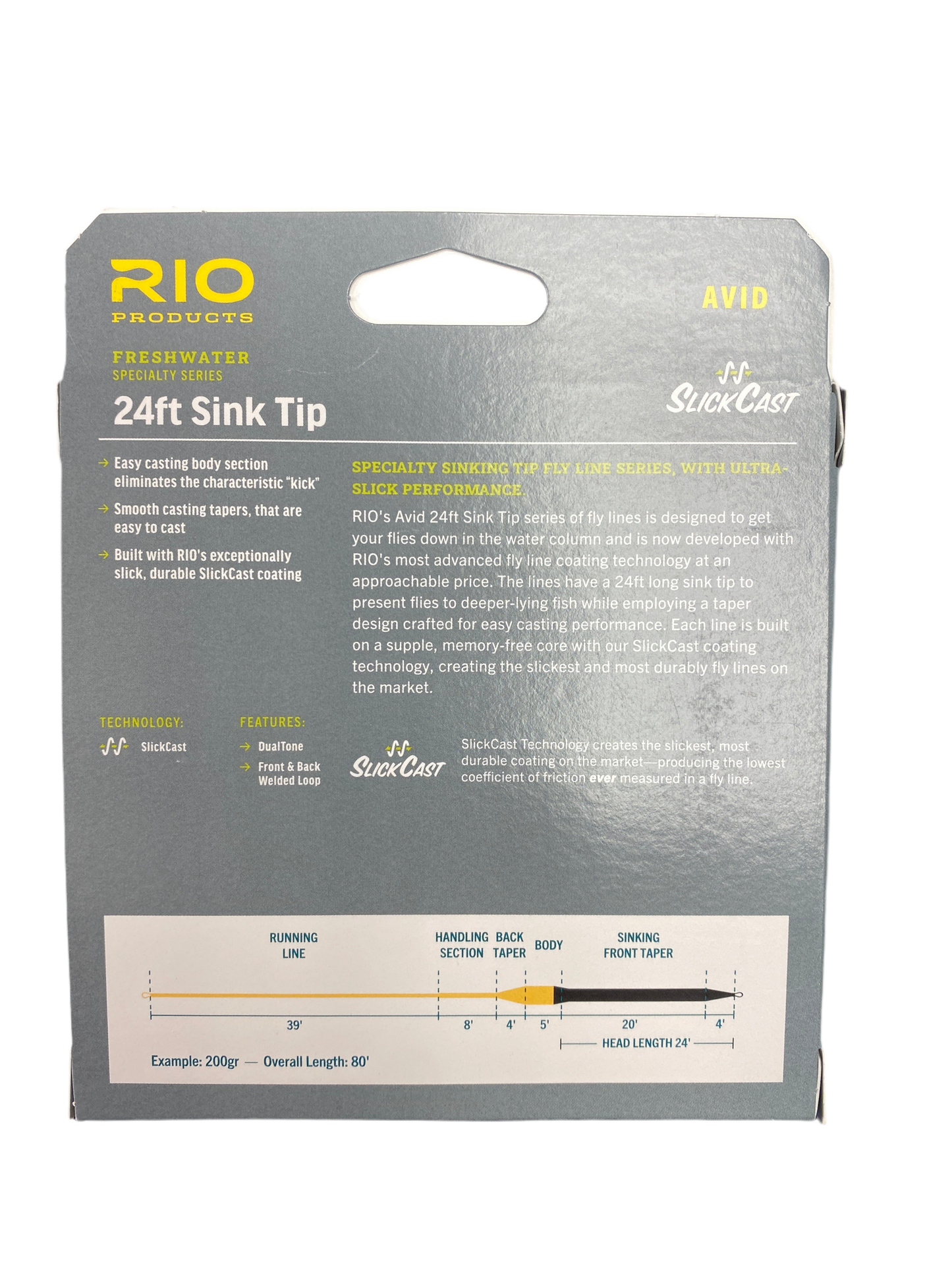RIO 24 FT AVID SINK TIP