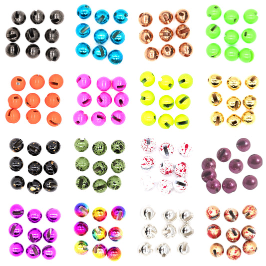 SEMPERFLI TUNGSTEN SLOTTED BEADS 2MM