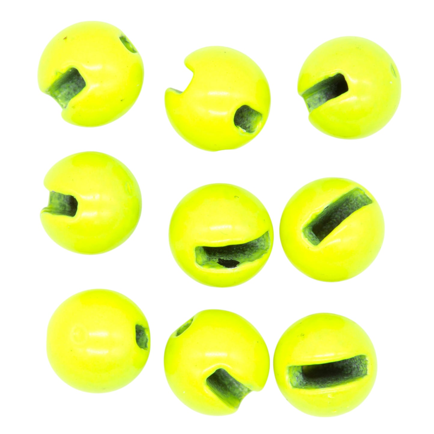 SEMPERFLI TUNGSTEN SLOTTED BEADS 3.8MM