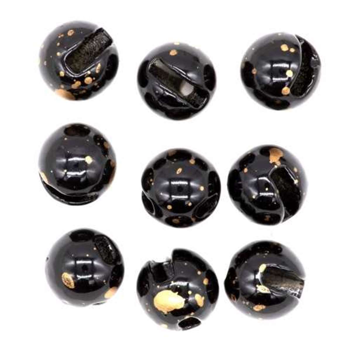 SEMPERFLI TUNGSTEN SLOTTED BEADS 3.8MM