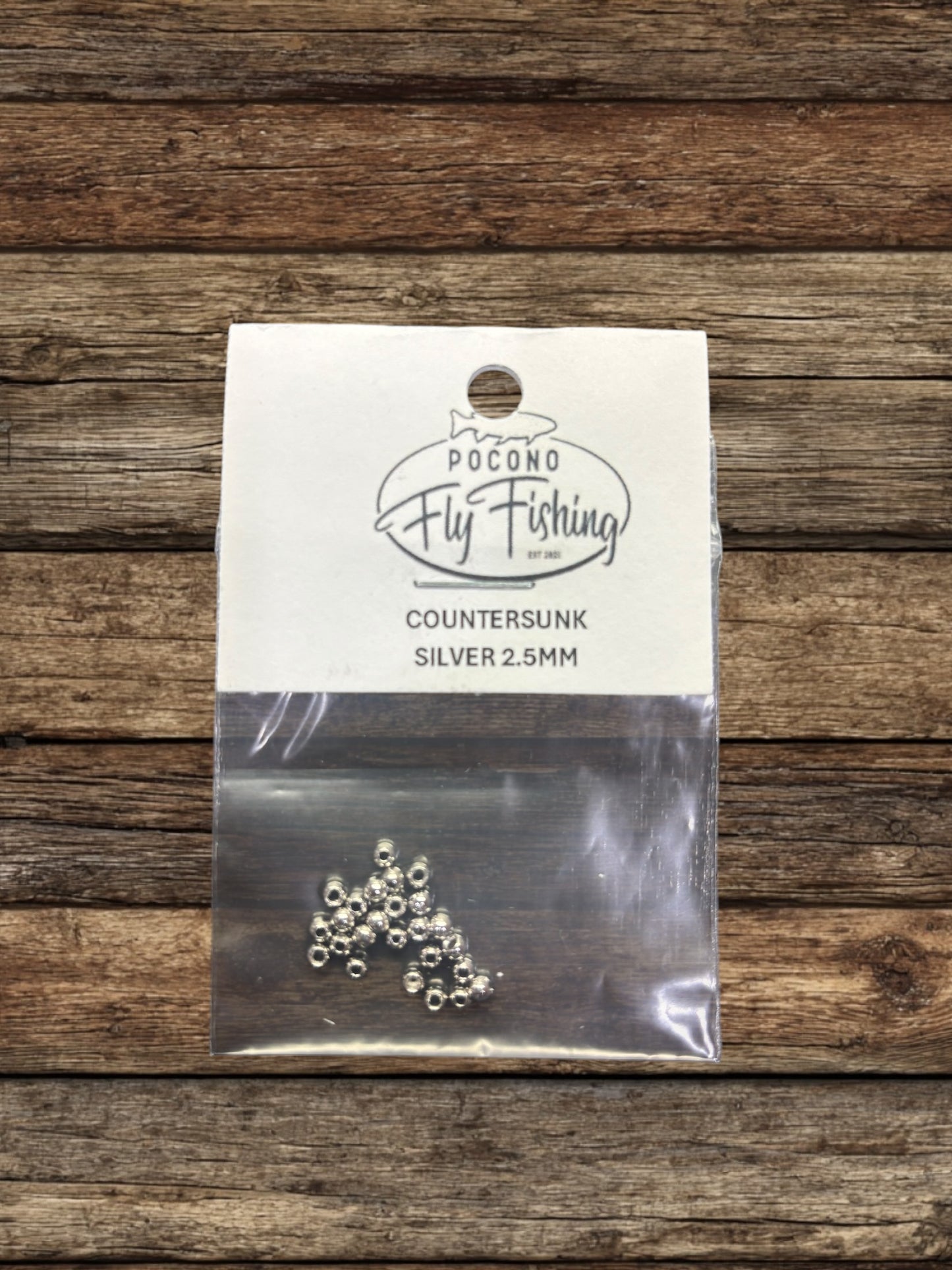 PFF TUNGSTEN COUNTERSUNK BEADS 25/COUNT