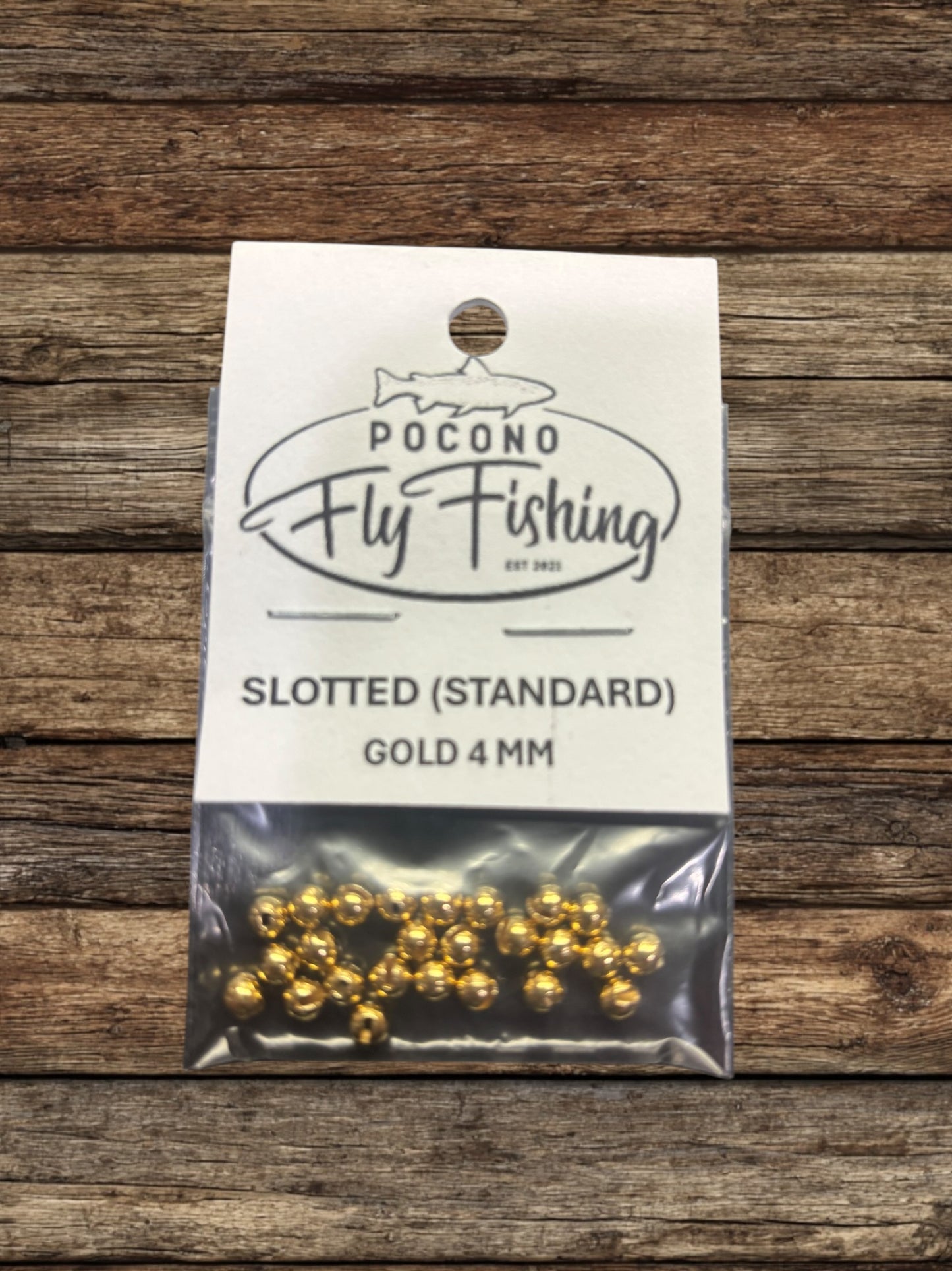 PFF SLOTTED TUNGSTEN BEADS 25/COUNT