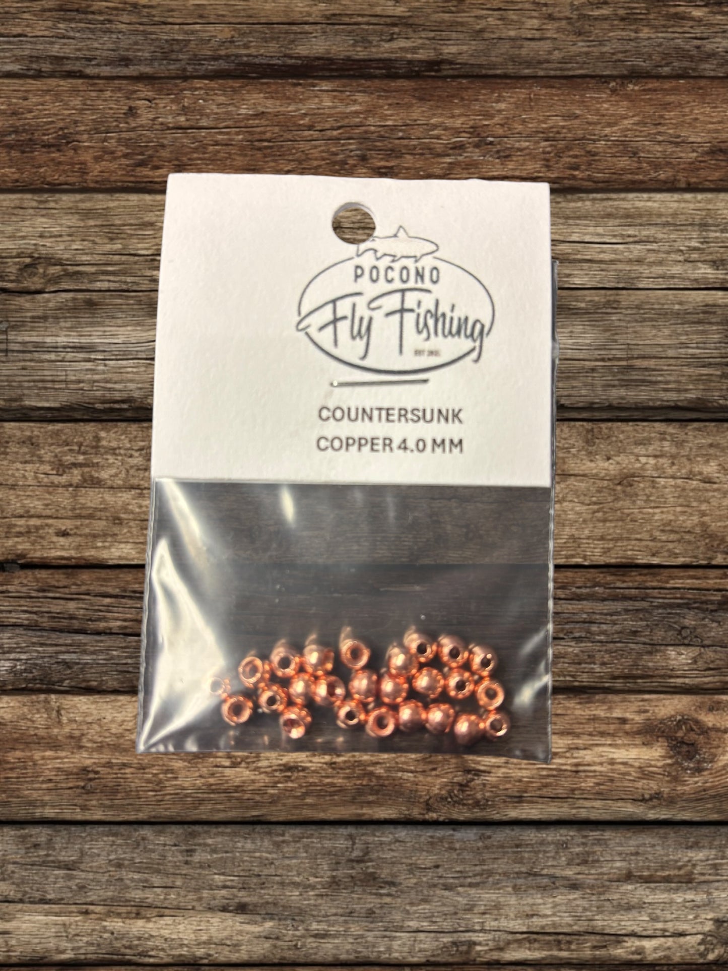 PFF TUNGSTEN COUNTERSUNK BEADS 25/COUNT