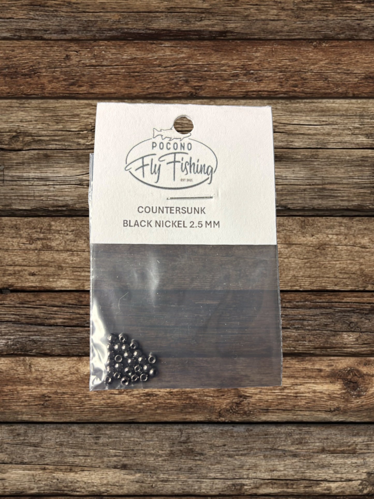 PFF TUNGSTEN COUNTERSUNK BEADS 25/COUNT