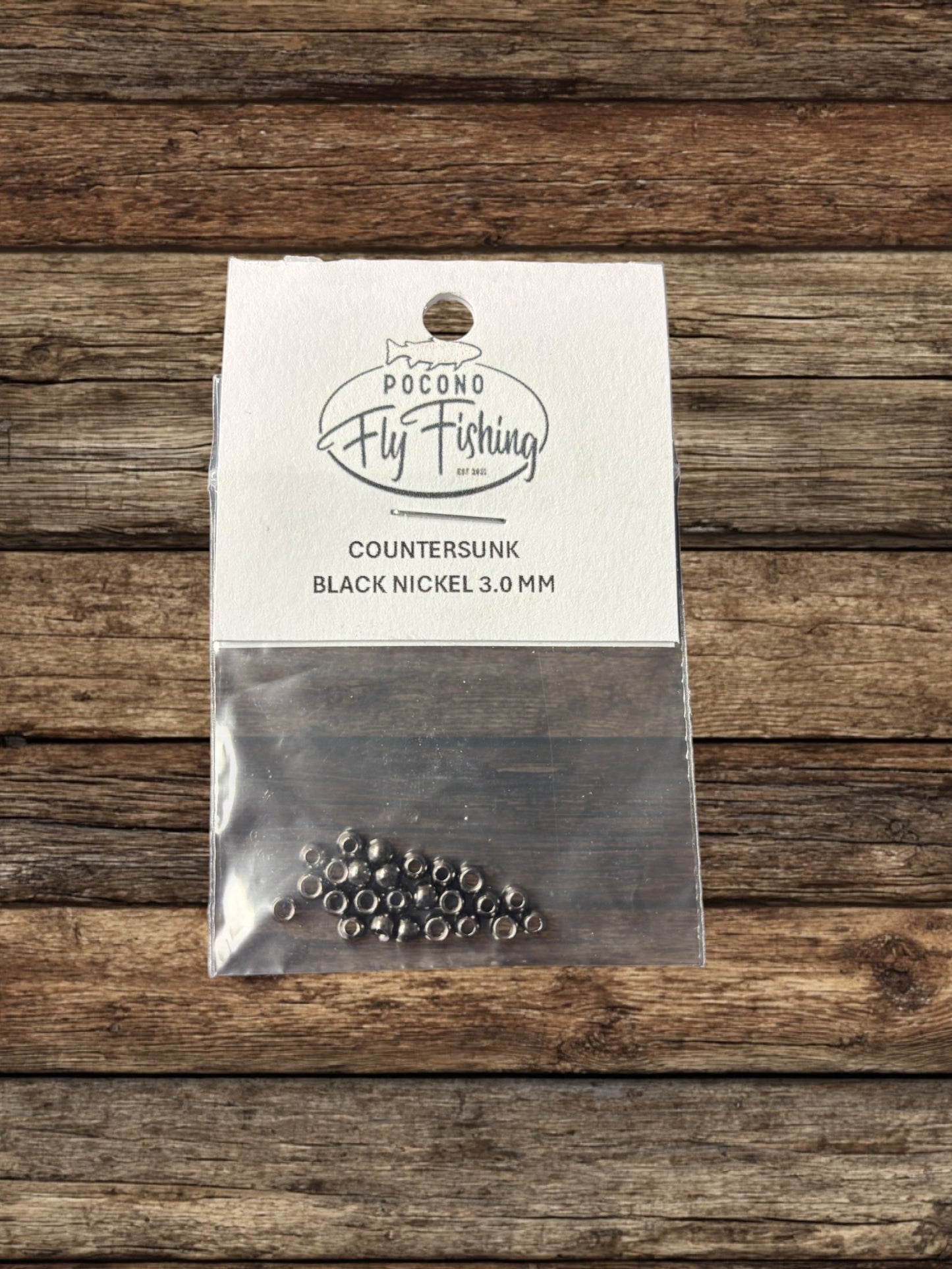 PFF TUNGSTEN COUNTERSUNK BEADS 25/COUNT