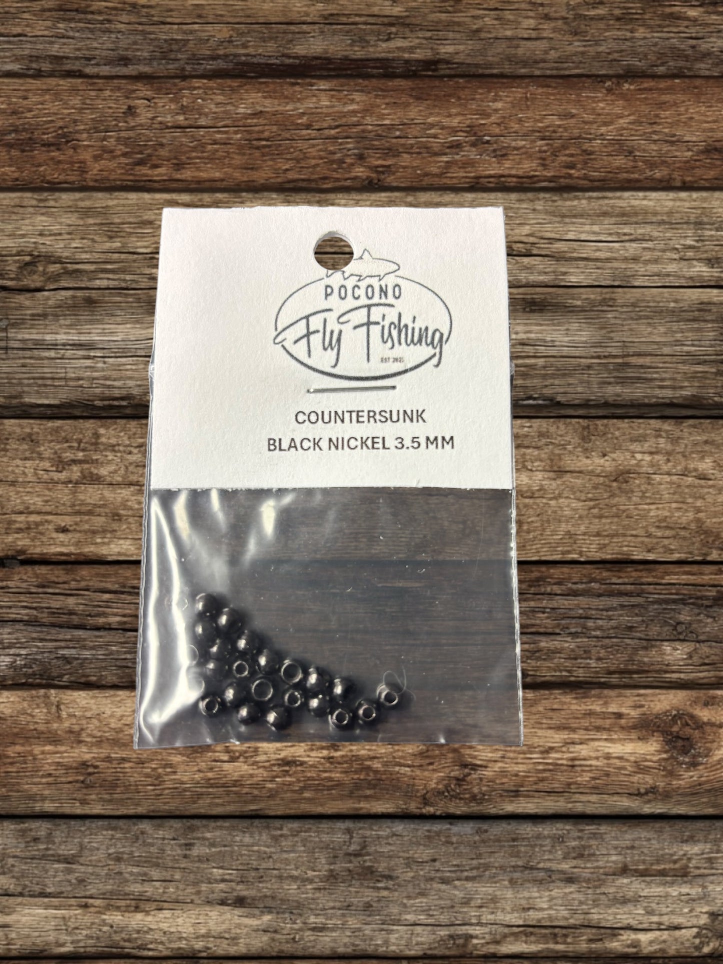 PFF TUNGSTEN COUNTERSUNK BEADS 25/COUNT