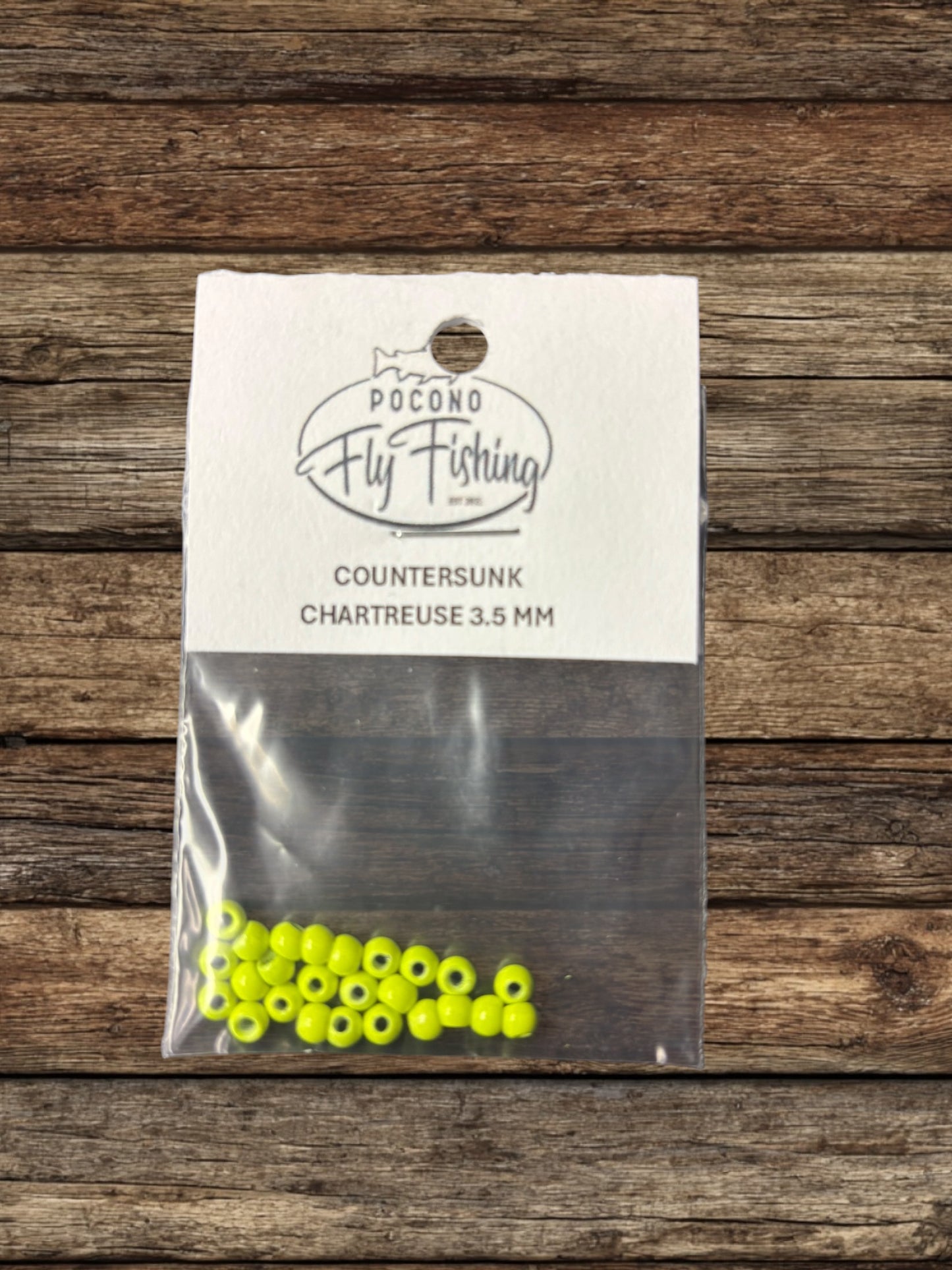 PFF TUNGSTEN COUNTERSUNK BEADS 25/COUNT