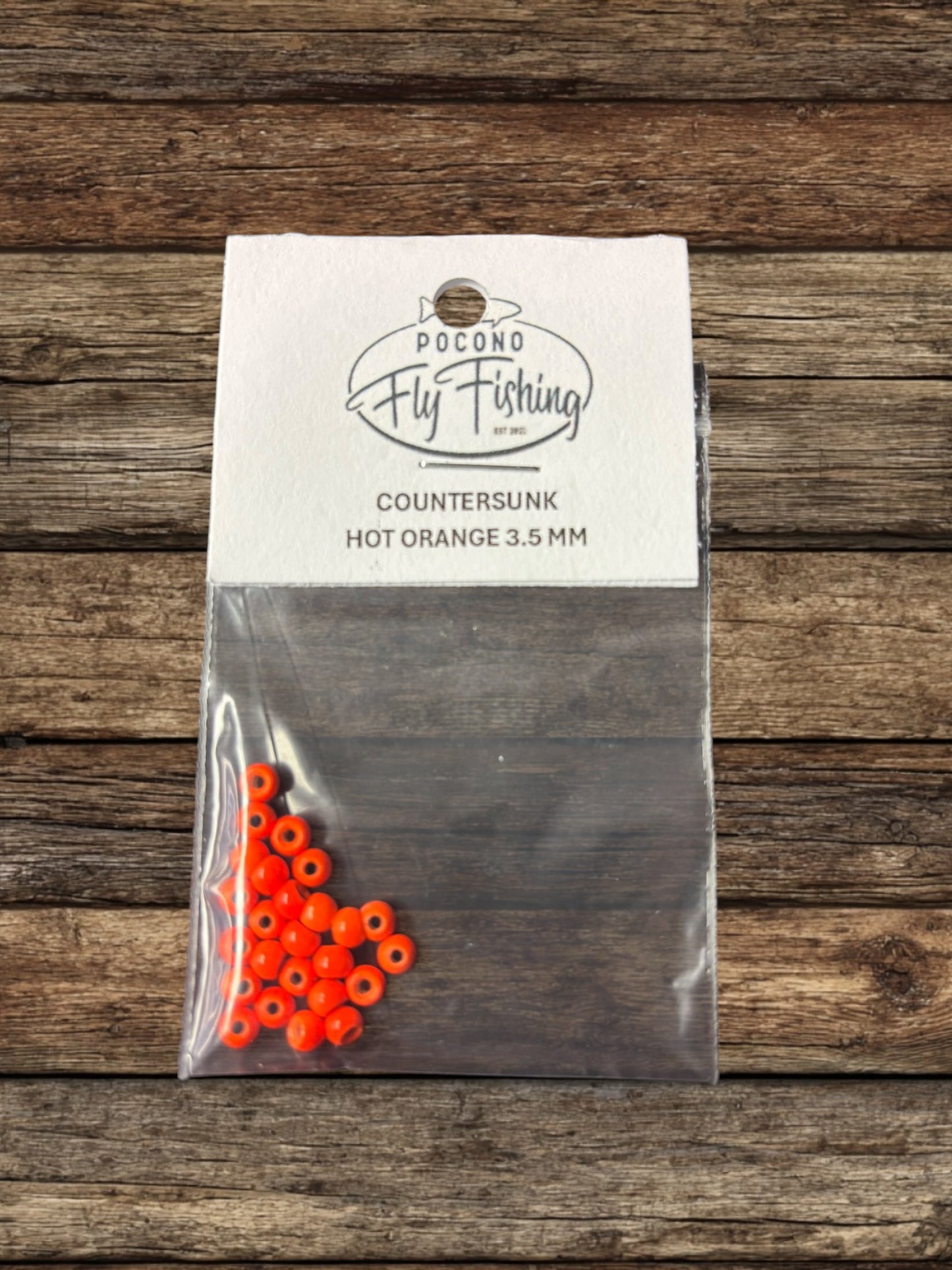 PFF TUNGSTEN COUNTERSUNK BEADS 25/COUNT