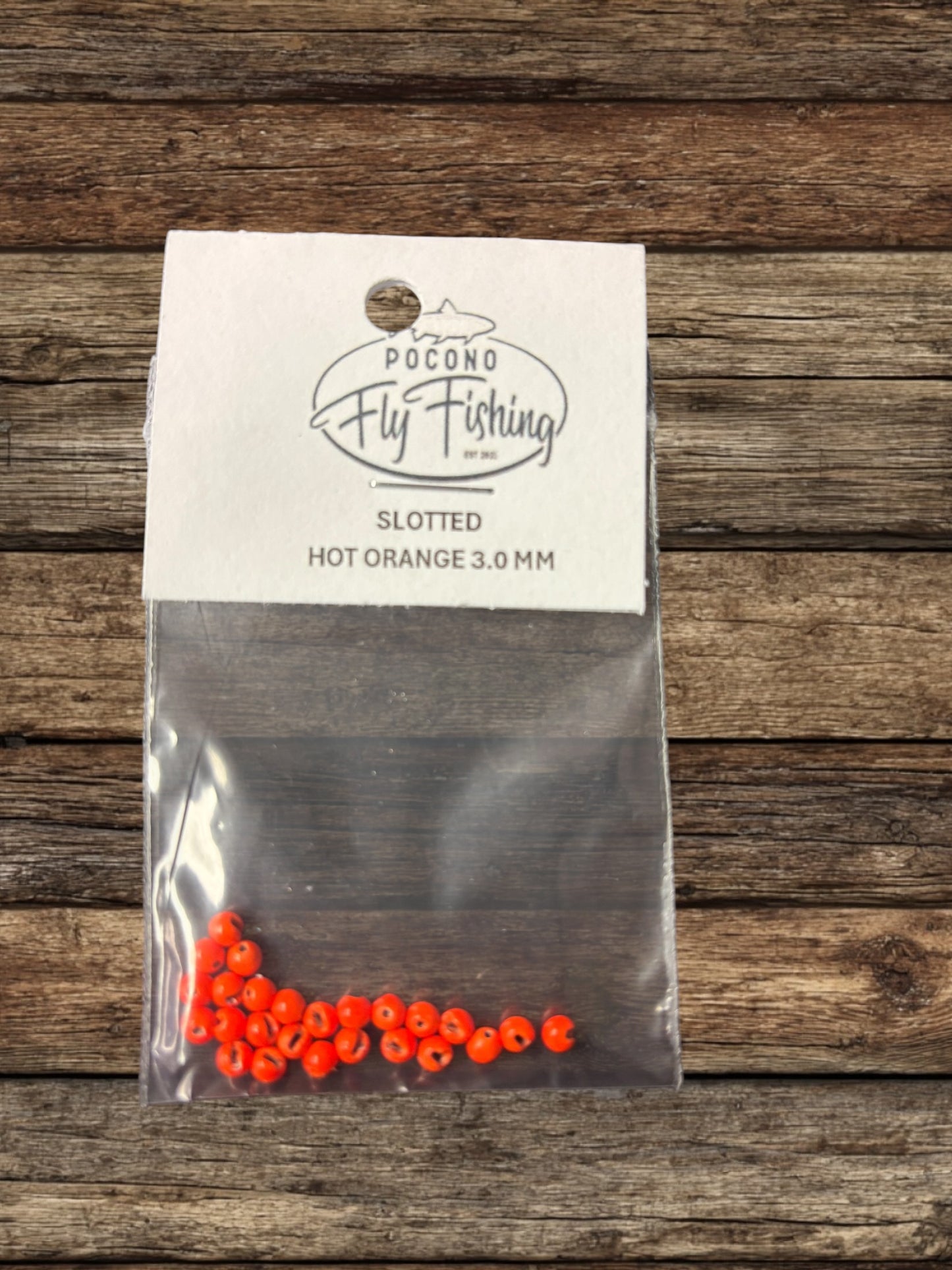 PFF SLOTTED TUNGSTEN BEADS 25/COUNT