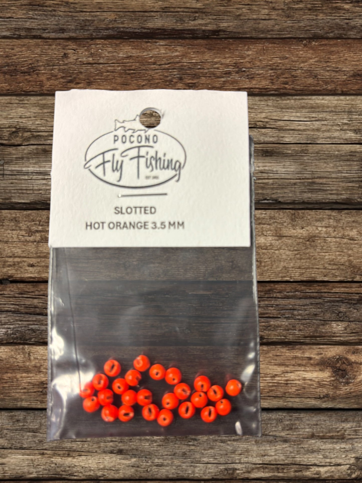 PFF SLOTTED TUNGSTEN BEADS 25/COUNT