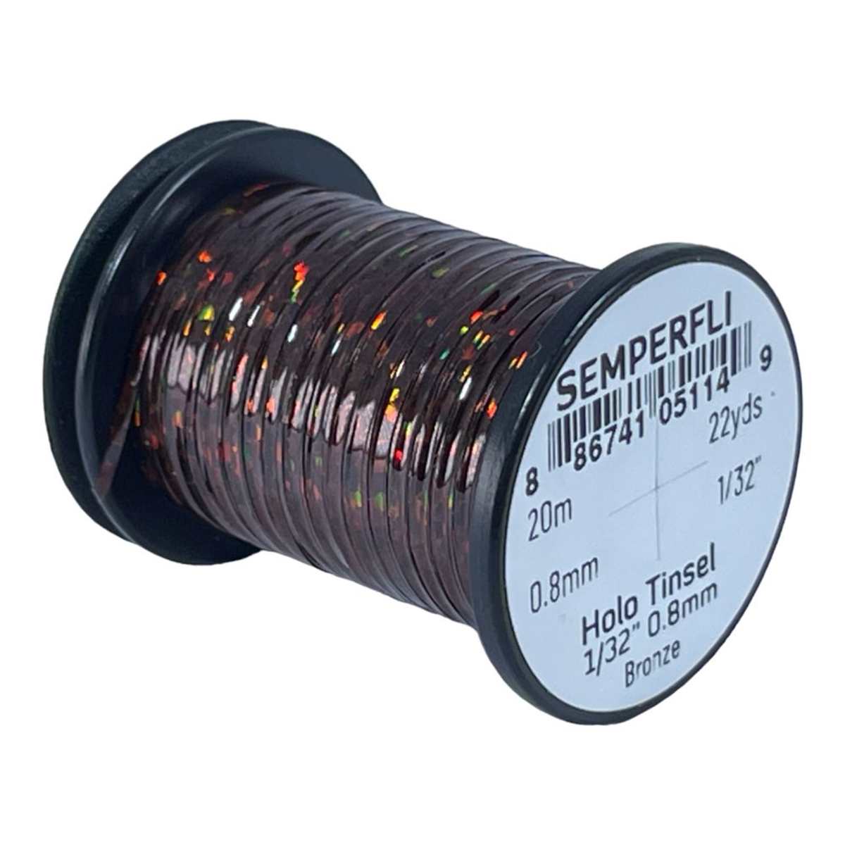 HOLOGRAPHIC TINSEL 1/32 INCH