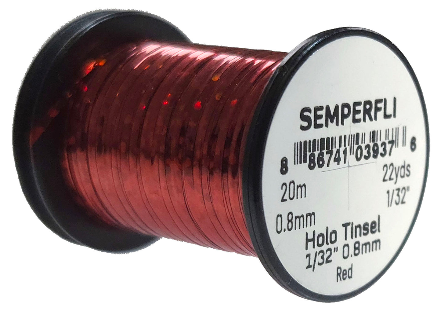 HOLOGRAPHIC TINSEL 1/32 INCH