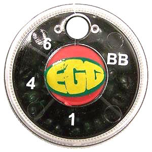 Dinsmore 4 Shot Tin Green Egg (BB-06)